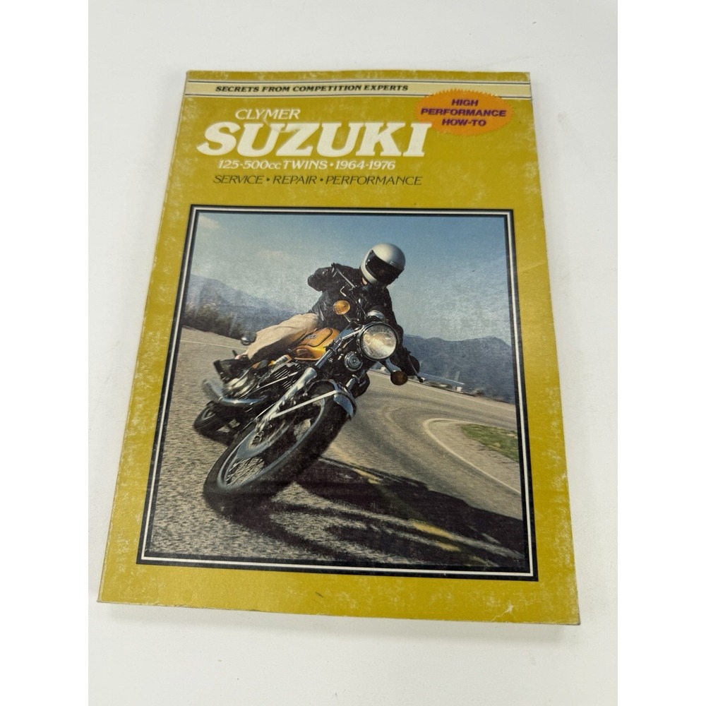 CLYMER Suzuki 125-500cc Twins 1964-1976 Service Repair Manual